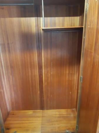 Image 1 of Solid Brown Wood Double Wardrobe
