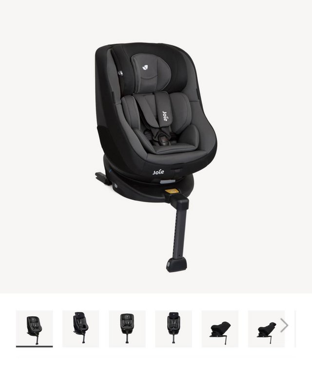 Preview of the first image of Joie 360 Spin child seat 0-4years isofix great condition.