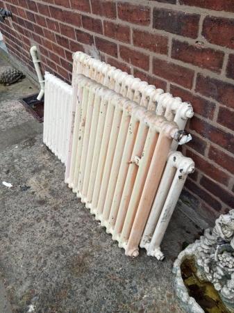 Image 1 of 3 old school central heating radiators