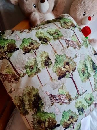 Image 1 of Animals & Woodland Cotton Cover + Quality Cushion included 1