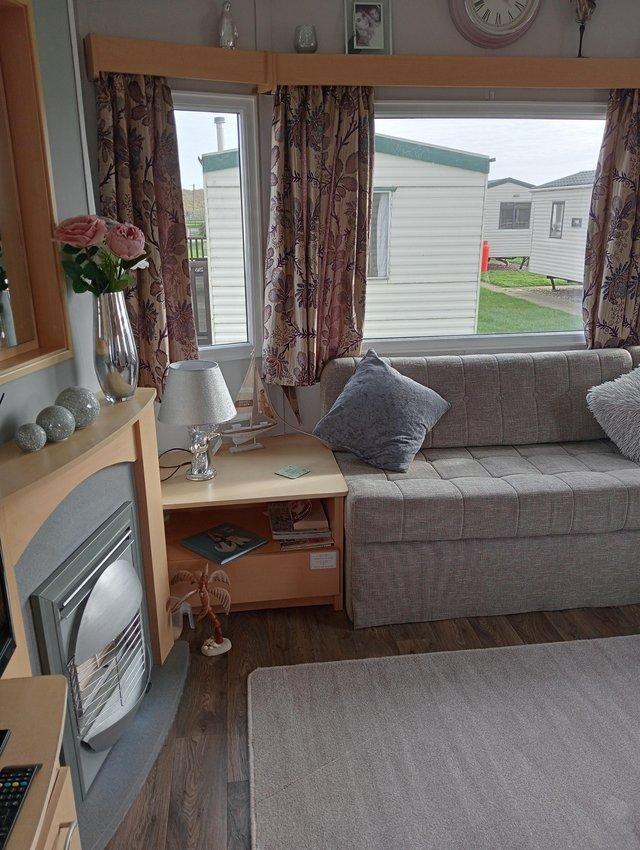 Preview of the first image of Static caravan, chapel st Leanards.