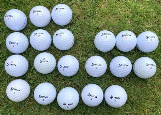 Image 2 of 20 Srixon Clean Golf Balls - Used but Good