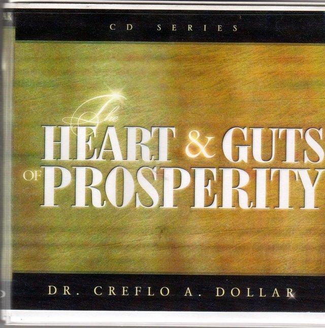 Preview of the first image of THE HEART & GUTS OF PROSPERITY - DR CREFLO A DOLLAR.