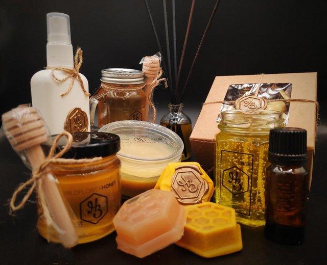 Preview of the first image of Humble bee Honey Diffuser, Soap and Polish.