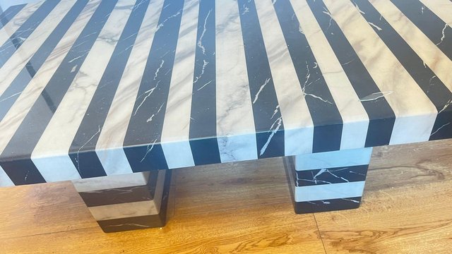 Preview of the first image of Marble coffee table, bargain clearance.
