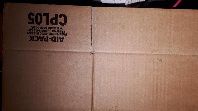 Preview of the first image of Cardboard boxes, flatpacked -125.