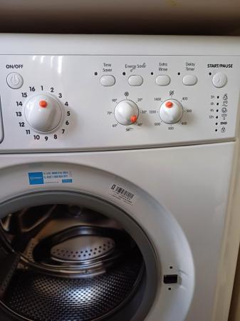Image 3 of INDESIT IWC 71453 W UK N 7 kg 1400 Spin Washing Machine - Wh