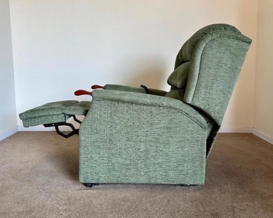Image 10 of REPOSE LUXURY ELECTRIC RISER RECLINER GREEN CHAIR ~ DELIVERY