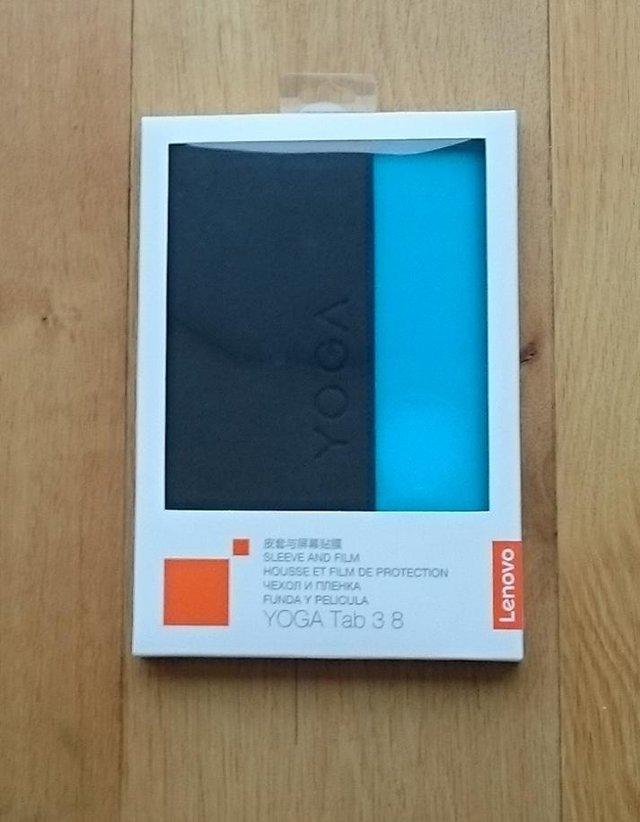 Preview of the first image of Lenovo Yoga Tab 3 case Blue colour.