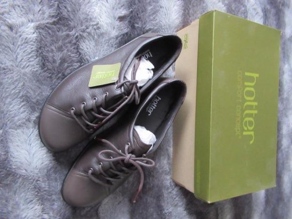 Image 2 of ladies Hotter Dew-Dewyy Shoes Size 7EEE BOXED