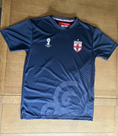 Image 1 of England 2014 Shirt Size Medium FIFA World Cup Brazil Officia