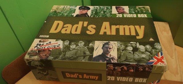 Preview of the first image of Dad's Army vidio's ( box set) 20 vidio's in box.