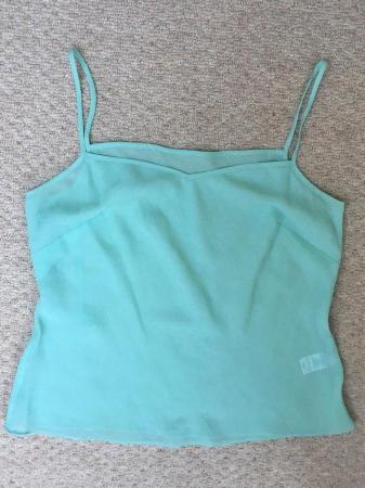 Image 2 of 2 womens camisoles  Monsoon magenta & mint green size 12.
