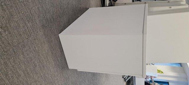 Image 2 of White Office storage credenza cabinet cupboard