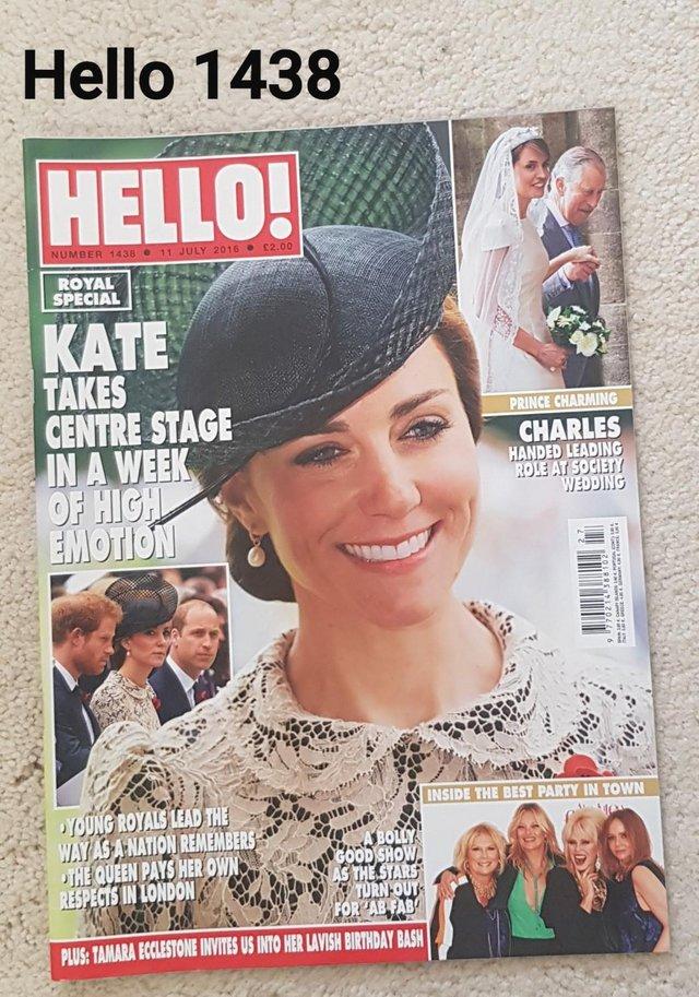 Preview of the first image of Hello Magazine 1438 - Royal Special: Kate takes Centre Stage.