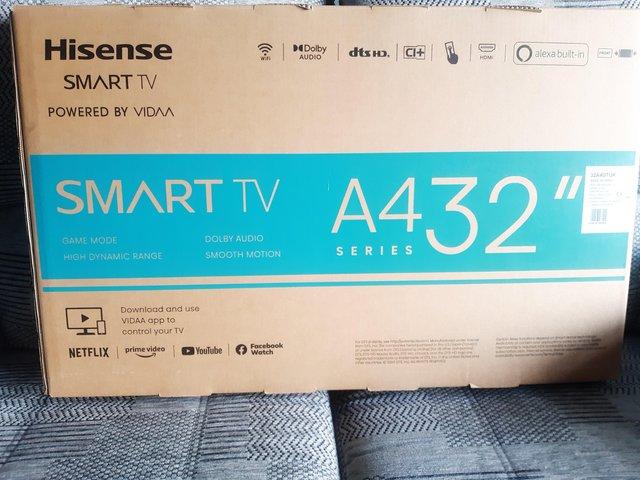 Preview of the first image of Hisense Smart television.