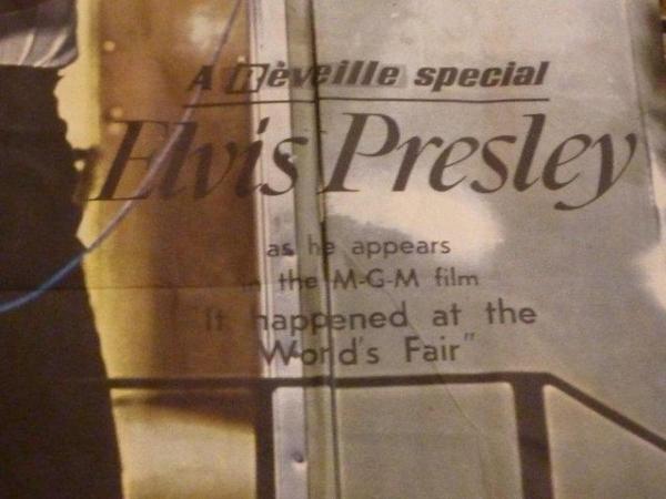 Image 3 of Elvis Presley, It Happened At The World's Fair Poster.