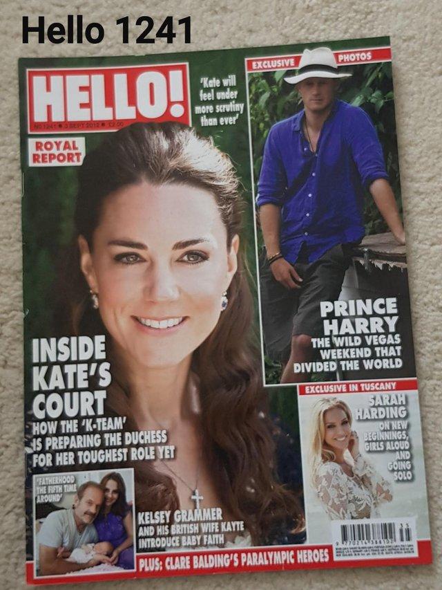 Preview of the first image of Hello Magazine 1241 - Inside Kate's Court; Harry in Vegas.