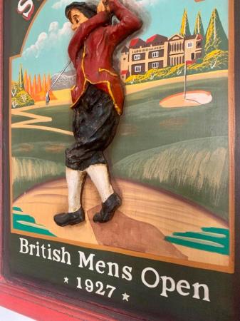 Image 2 of St Andrews golf commemorative wall plaque