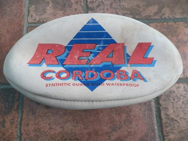 Image 2 of REAL CORDOBA SYNTHETIC RUGBY BALL