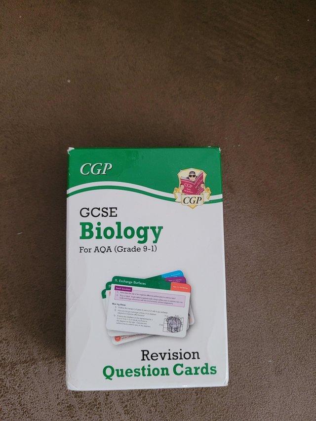 Preview of the first image of Biology Flash Cards by CGP AQA Exam board.