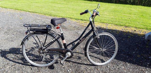 Preview of the first image of Victoria pendleton ladies hybrid electric bike for sale.
