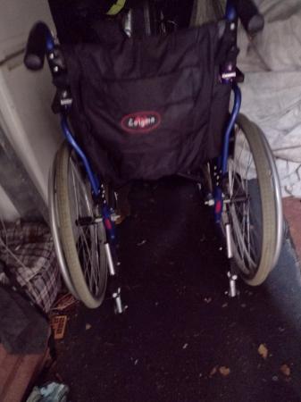 Image 2 of Wheel chair self propelled if needed. Top of the range