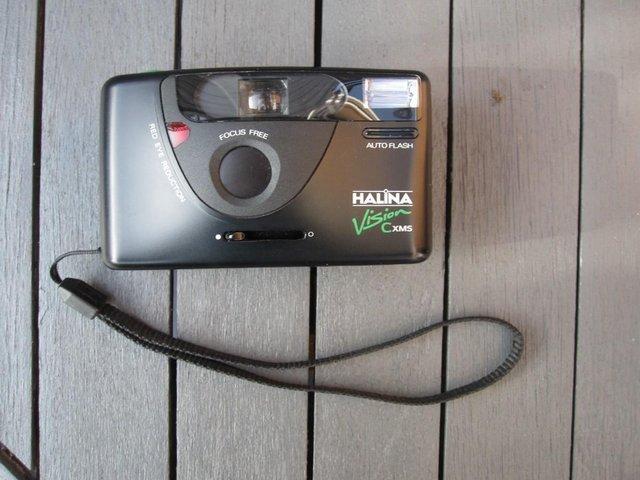 Preview of the first image of Halina camera comes with a case.
