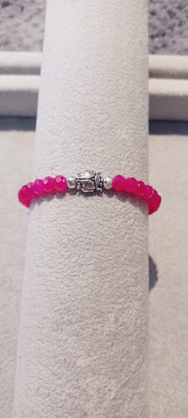Preview of the first image of Lady bird spacer bracelet.