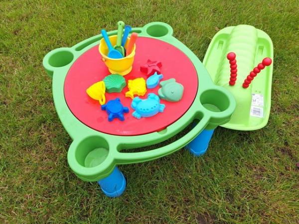 Image 2 of Chidrens Sand & Water play and rocking catapiller
