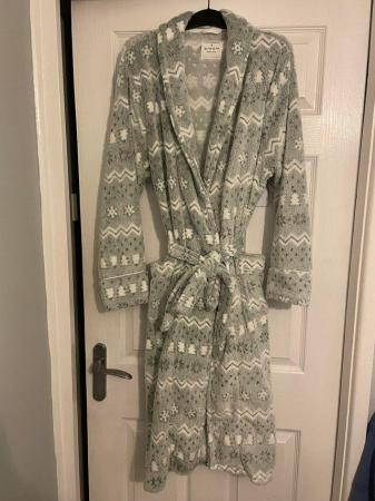 Image 2 of New Ladies Primark Winter Dressing Gown Medium (Size 12-14)