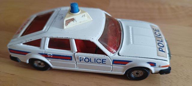 Preview of the first image of corgi rover 3500 toy police car with free postage.
