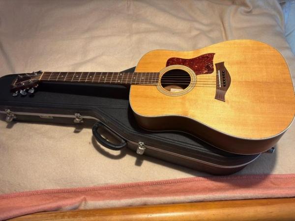 Image 3 of Taylor 210e Dreadnought with Hiscox Case - USA made