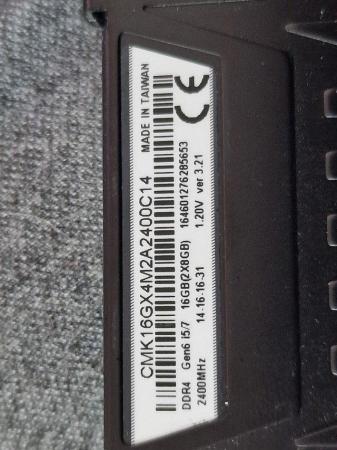 Image 1 of 32GB corsair Vengeance DDR4 Ram (4 x 8GB)