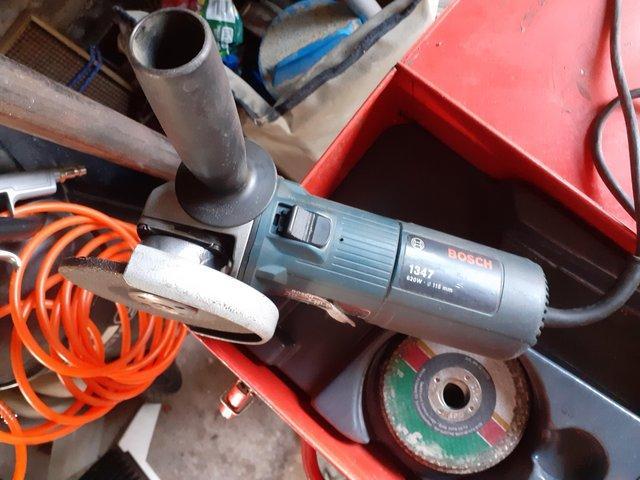 Preview of the first image of 110 volt angle grinder for sale.