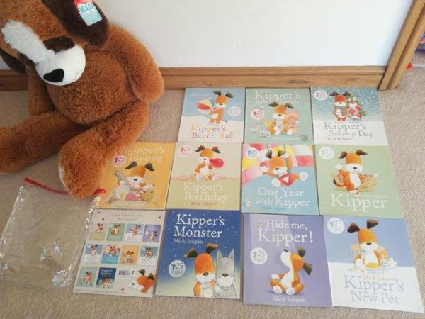 Image 3 of Brand New Kipper Books x 10 and Kipper Teddy