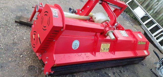 Preview of the first image of Flail topper delmorino flipper 214 Farm Machinery.