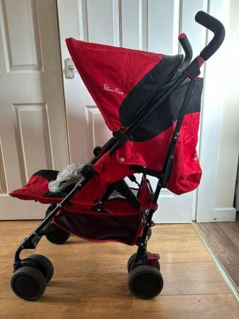 Image 2 of Silver Cross pop in red pushchair
