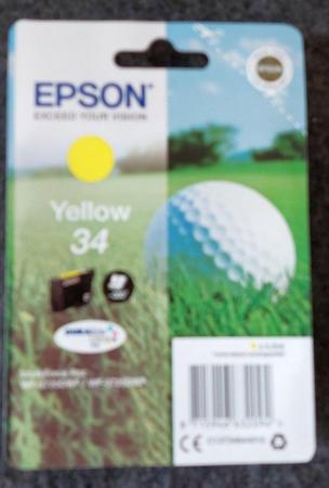 Image 2 of Genuine Epson Pro WF-3720DWF/WF-3725DWF Yellow Ink Cartridge
