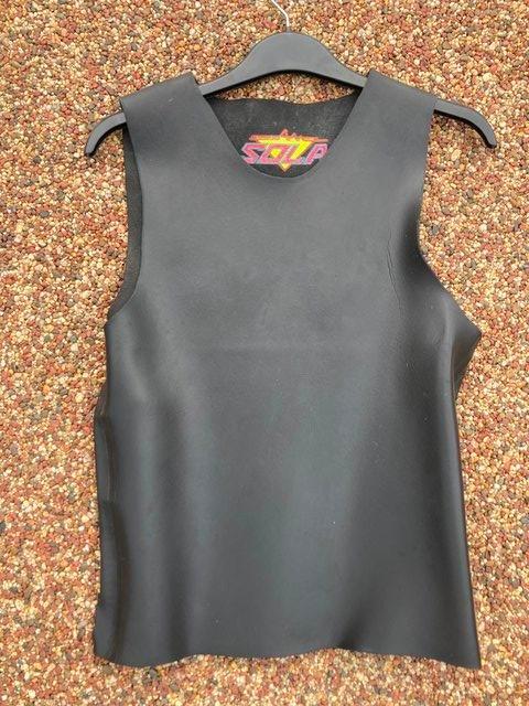 Preview of the first image of Sola wetsuit vest Small Men's - black.