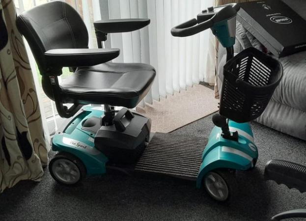 Image 1 of Mobility scooter folding