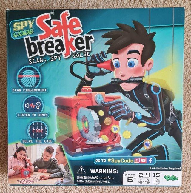 Preview of the first image of SPY CODE 'SAFE BREAKER' GAME - AGE 6+ in EXCELLENT CONDITION.