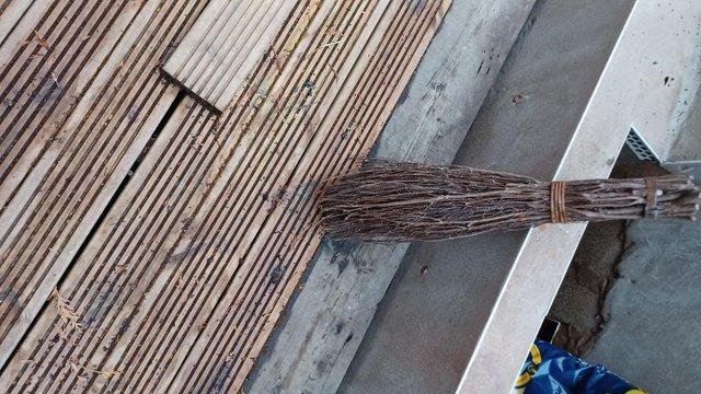 Image 1 of Witches broomstick for sweeping up outside (leaves etc) or a