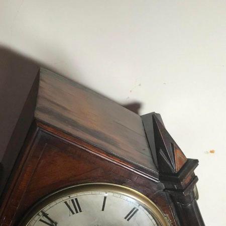 Image 4 of Steeple Clock double Fusee Rosewood cased