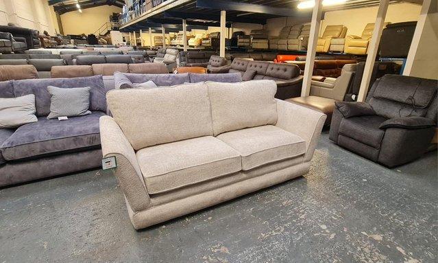 Image 2 of Oakfurniture Land Carrington  natural fabric 3 seater sofa
