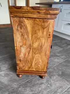 Image 2 of beautiful solid wood cabinet