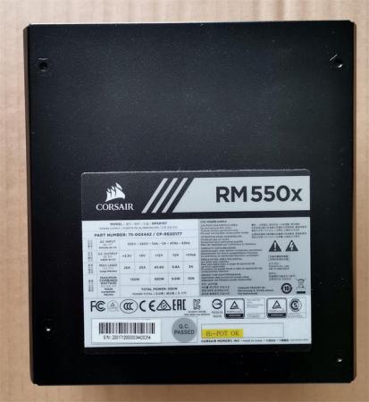 Image 7 of Corsair RM550x Fully Modular PSU  80 Plus Gold Unused