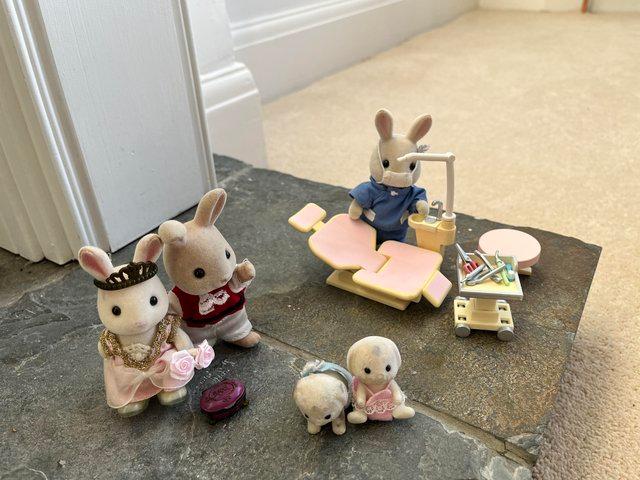 Preview of the first image of Bundle of 6 sets Sylvanian families.