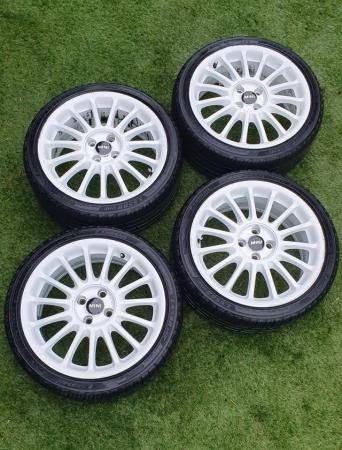Image 3 of MINI ALLOYS AND TYRES, 17 inch, white