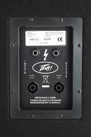 Image 2 of Peavey pro 12s  speakers x2 Cabs  500 watts each